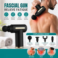 Massage Gun 5 In 1 Multifunctional Electric Full Body Massage Equipment Set - 6 Speeds With 4 Massage Heads For Deep Tissue Relief And Relaxation (Random Color)